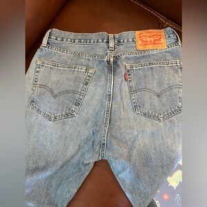 Levi's Light Blue Denim Jeans 505 32x30